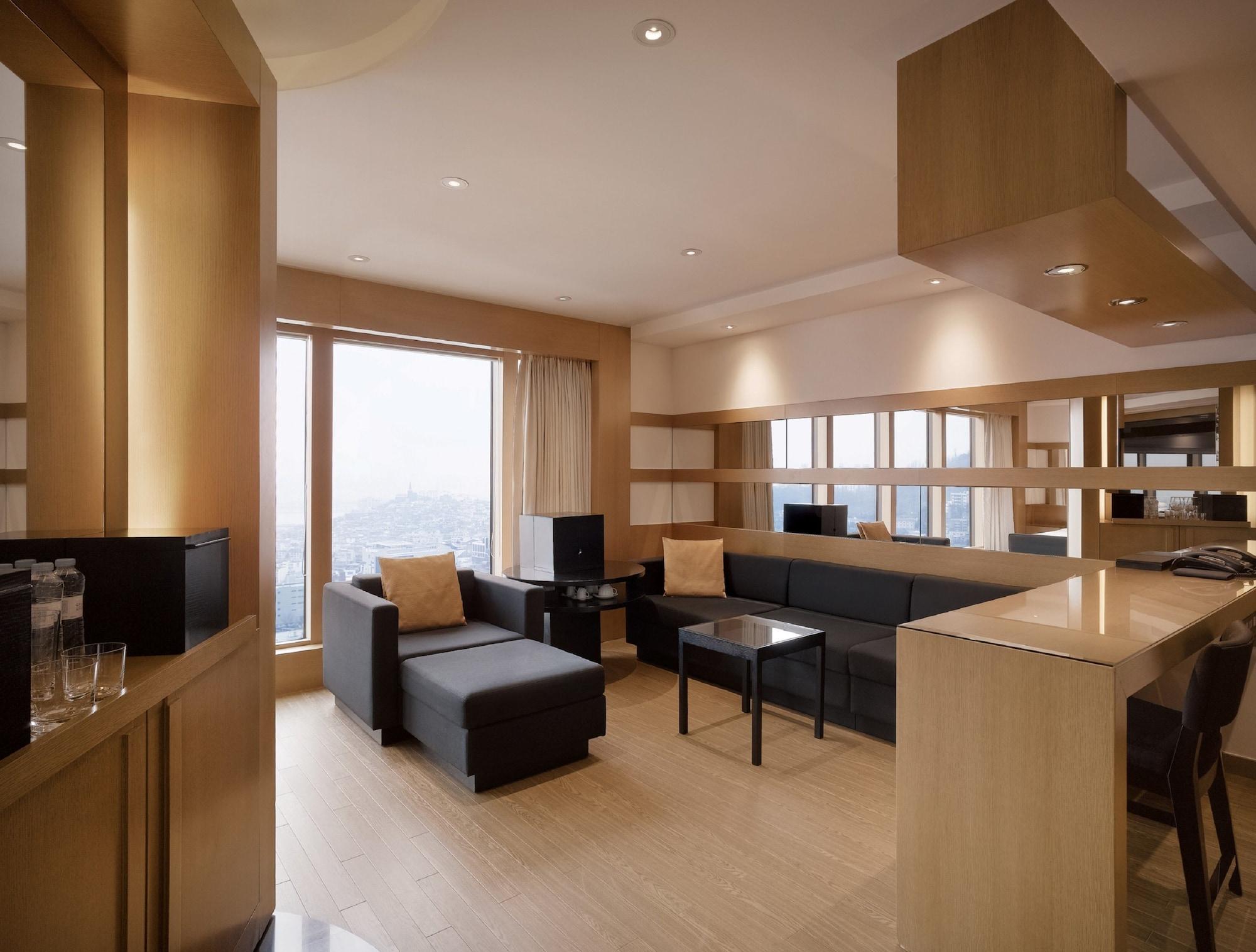 Grand Hyatt Seoul Ξενοδοχείο Εξωτερικό φωτογραφία The Club Lounge at the 39th floor