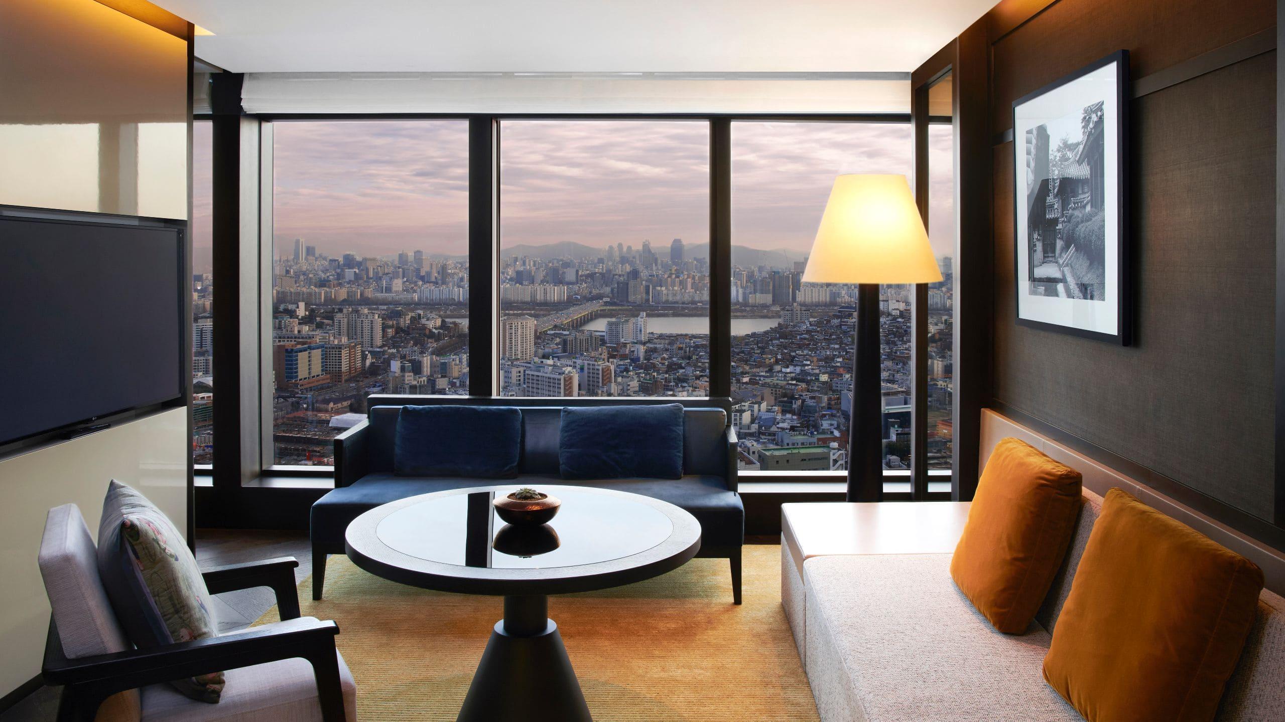 Grand Hyatt Seoul Ξενοδοχείο Εξωτερικό φωτογραφία A suite at the hotel